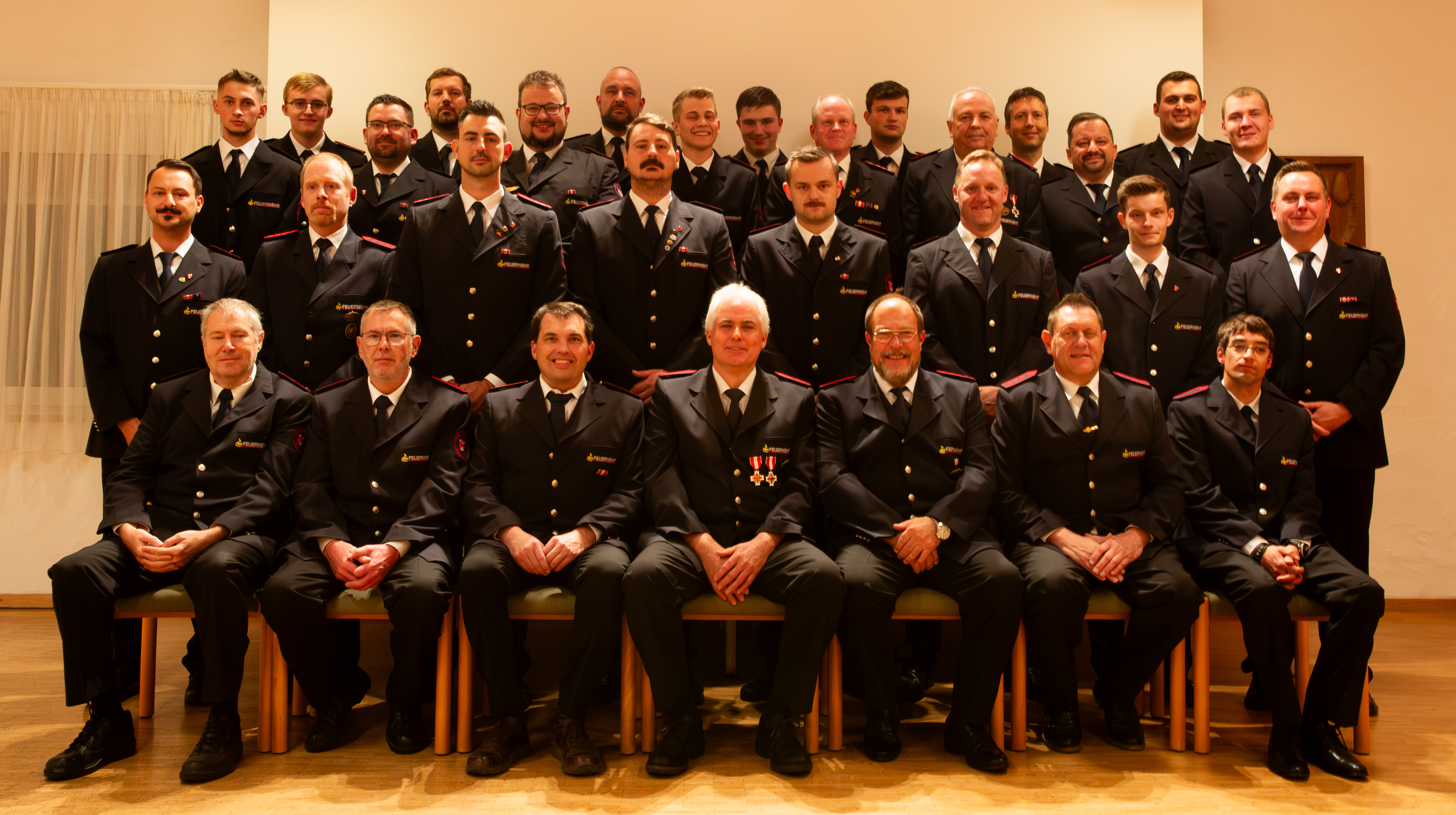 Gruppenbild Feuerwehr Aichelberg